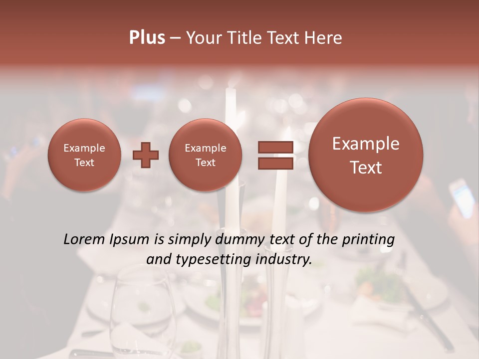 Alcohol Bottle Hotel PowerPoint Template