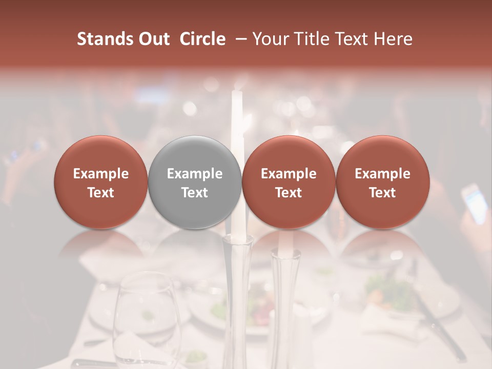 Alcohol Bottle Hotel PowerPoint Template