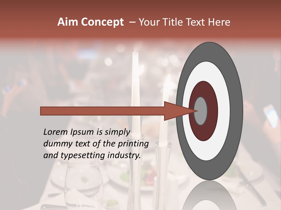 Alcohol Bottle Hotel PowerPoint Template