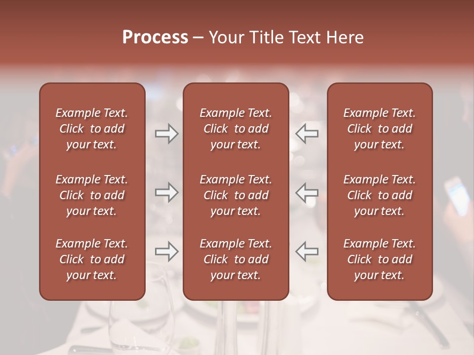 Alcohol Bottle Hotel PowerPoint Template