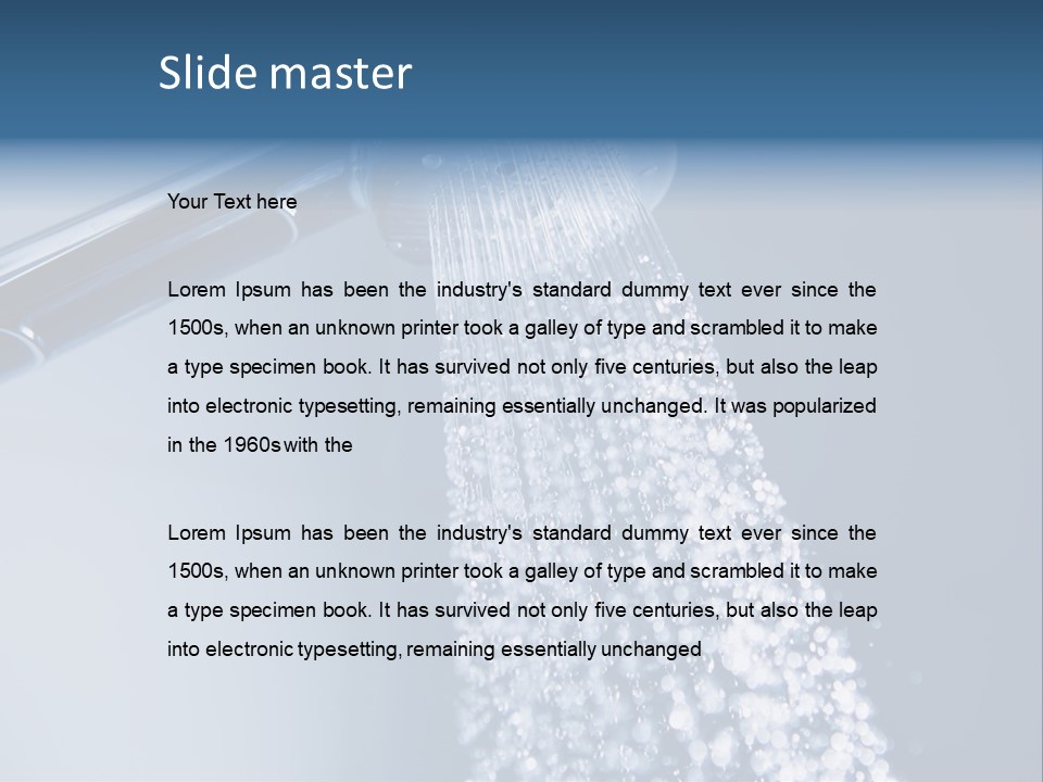 Hygiene Procedure Background PowerPoint Template