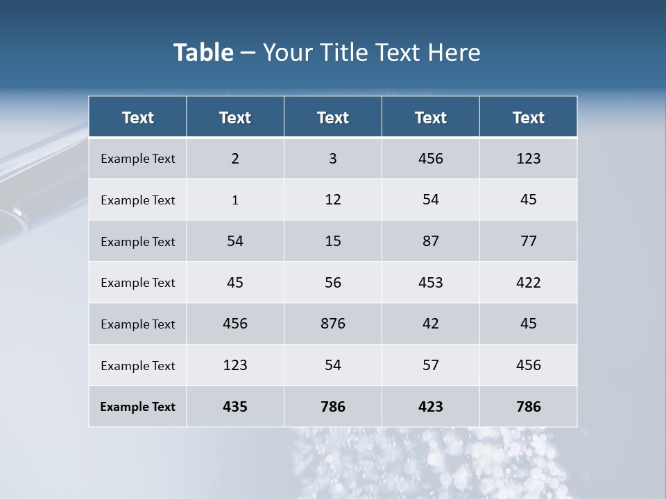 Hygiene Procedure Background PowerPoint Template