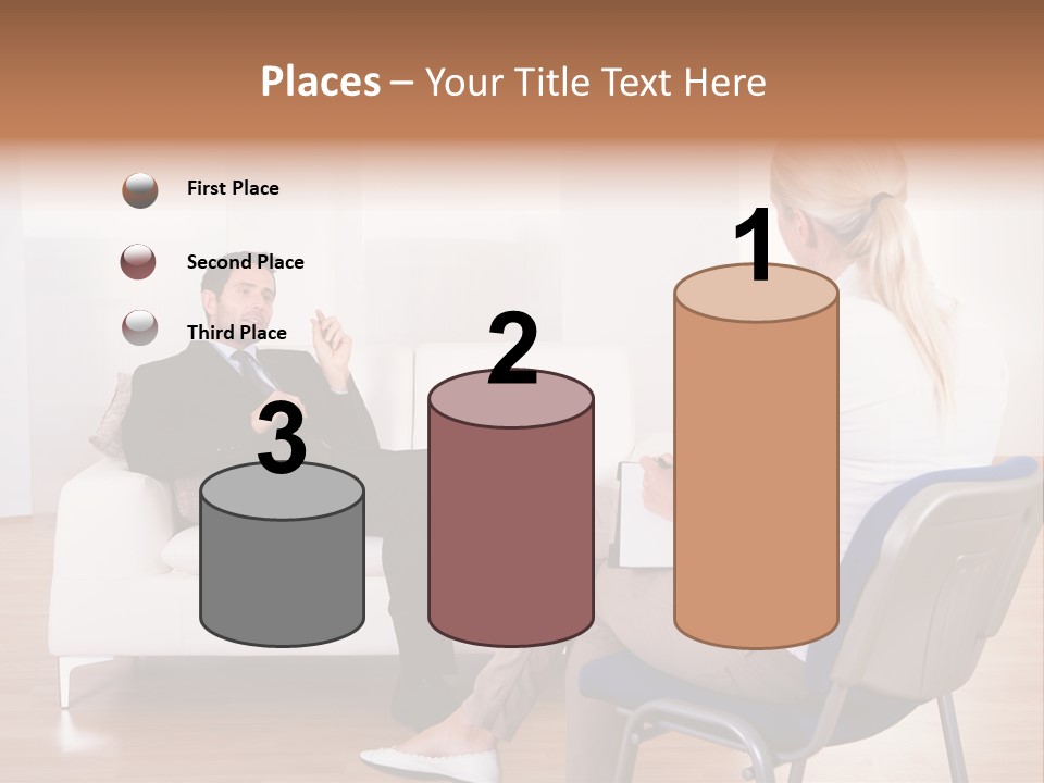 Depression Service Problem PowerPoint Template