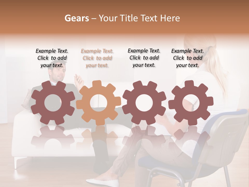 Depression Service Problem PowerPoint Template