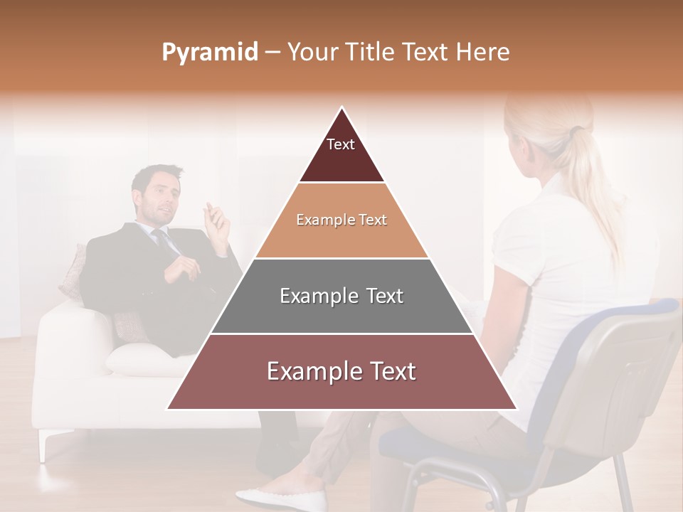 Depression Service Problem PowerPoint Template