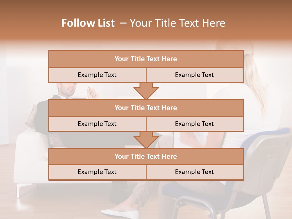 Depression Service Problem PowerPoint Template