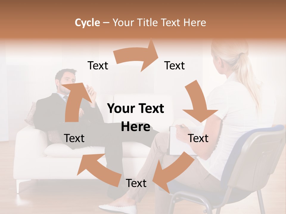 Depression Service Problem PowerPoint Template