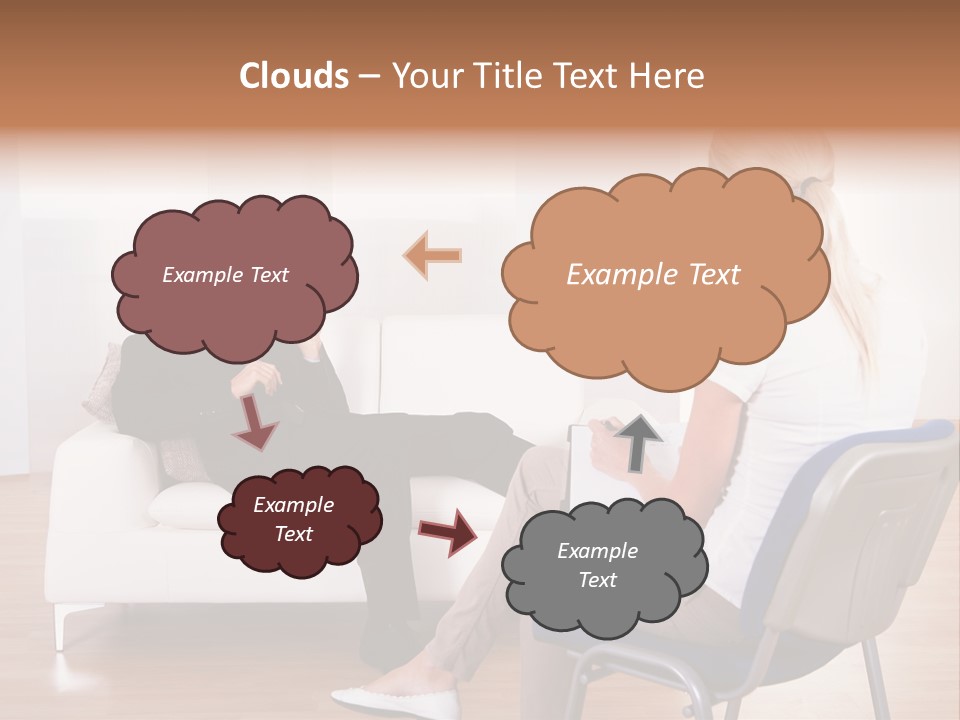 Depression Service Problem PowerPoint Template