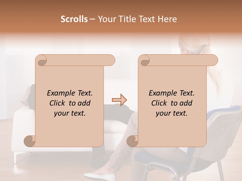 Depression Service Problem PowerPoint Template