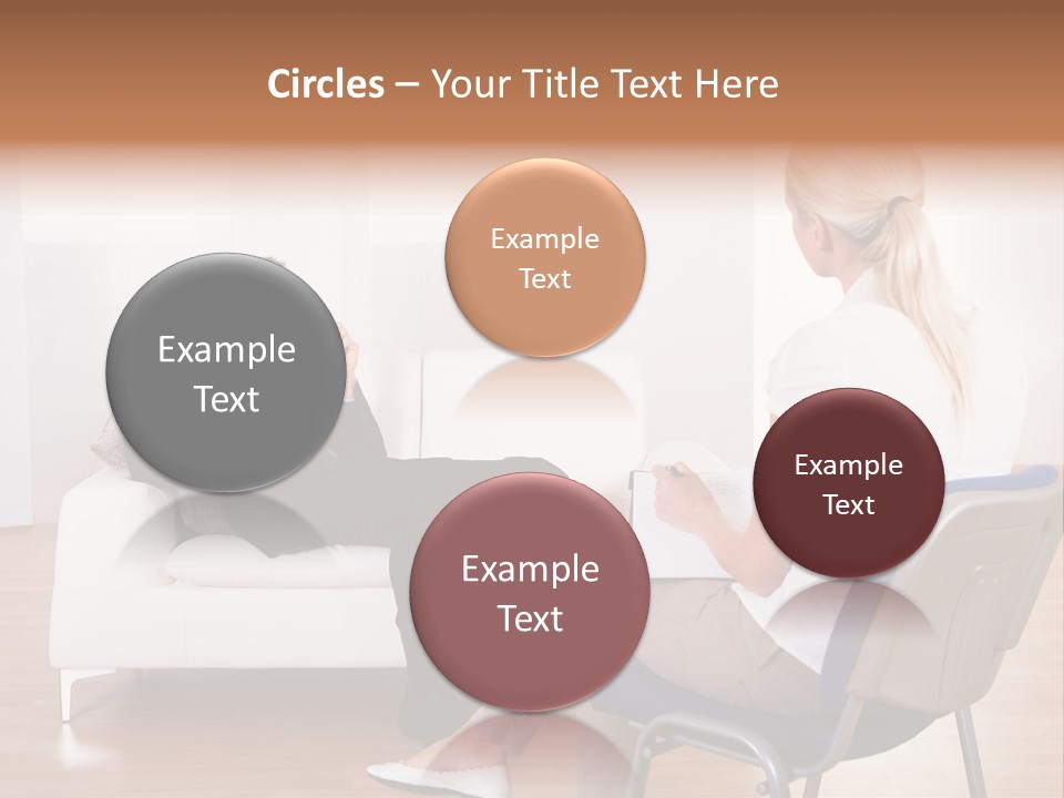 Depression Service Problem PowerPoint Template