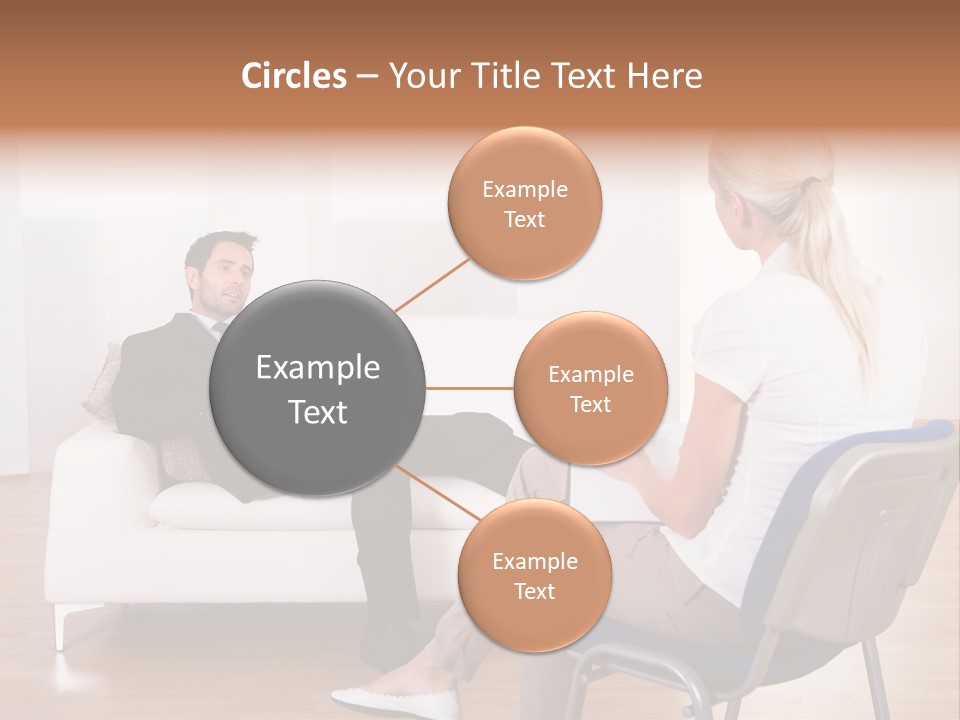 Depression Service Problem PowerPoint Template