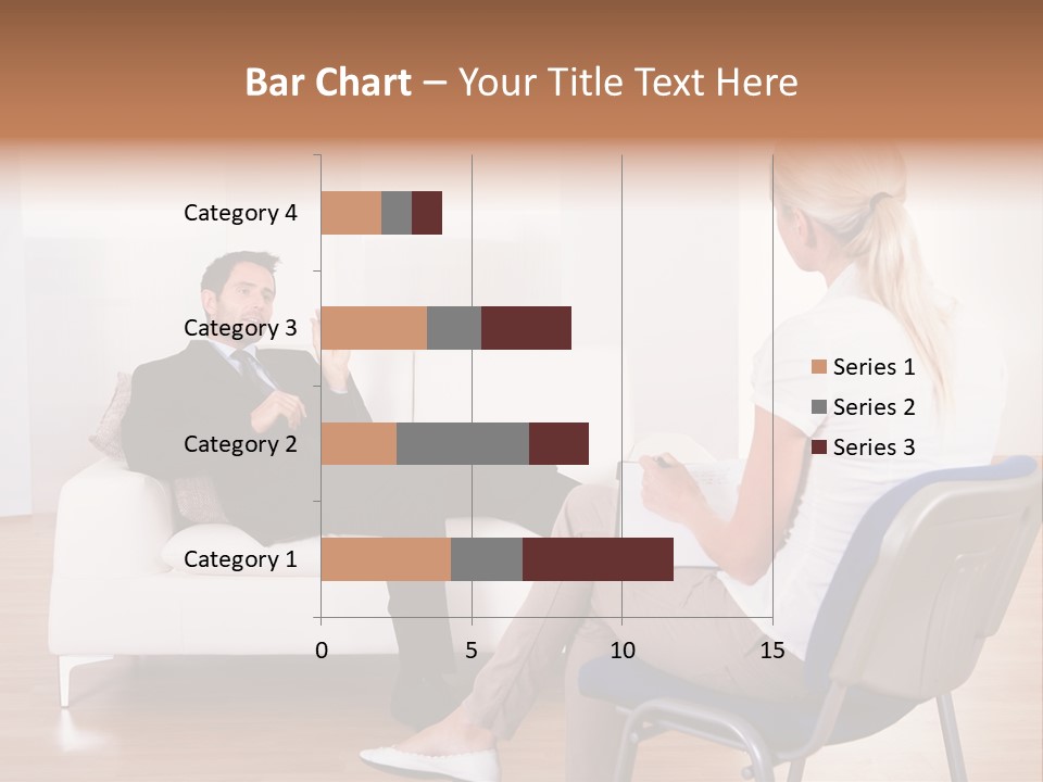 Depression Service Problem PowerPoint Template