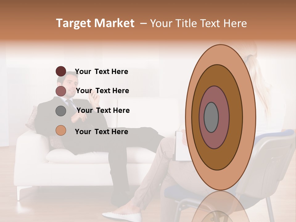 Depression Service Problem PowerPoint Template