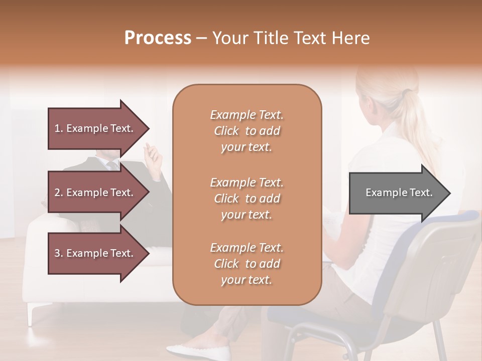 Depression Service Problem PowerPoint Template