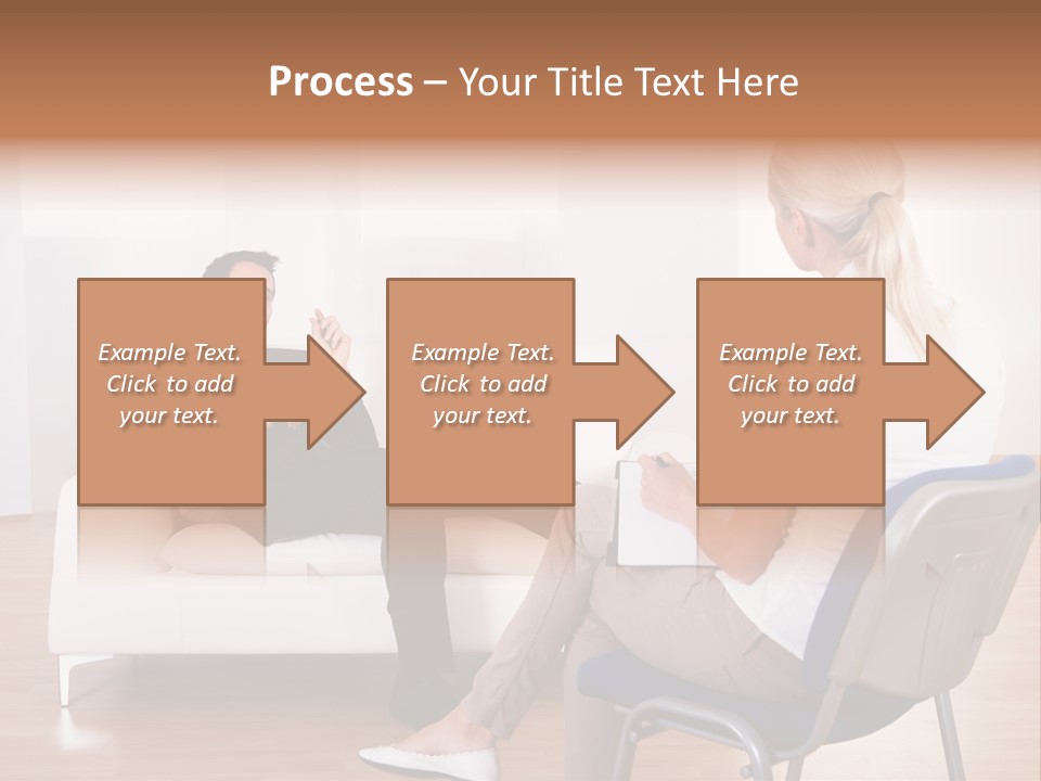 Depression Service Problem PowerPoint Template