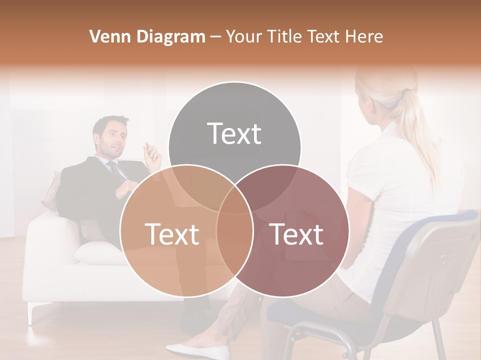 Depression Service Problem PowerPoint Template