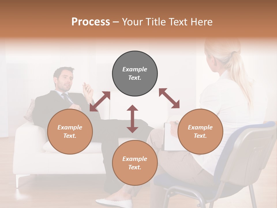 Depression Service Problem PowerPoint Template