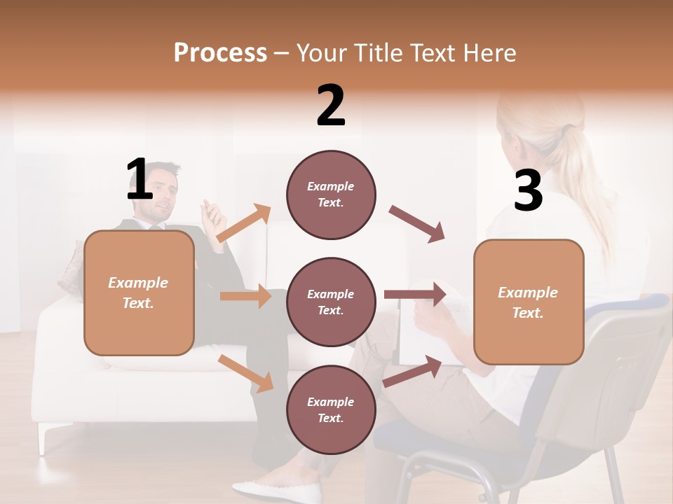 Depression Service Problem PowerPoint Template