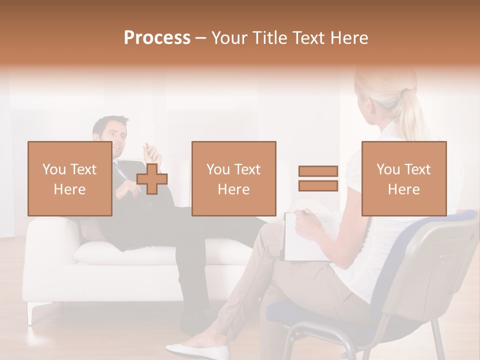 Depression Service Problem PowerPoint Template