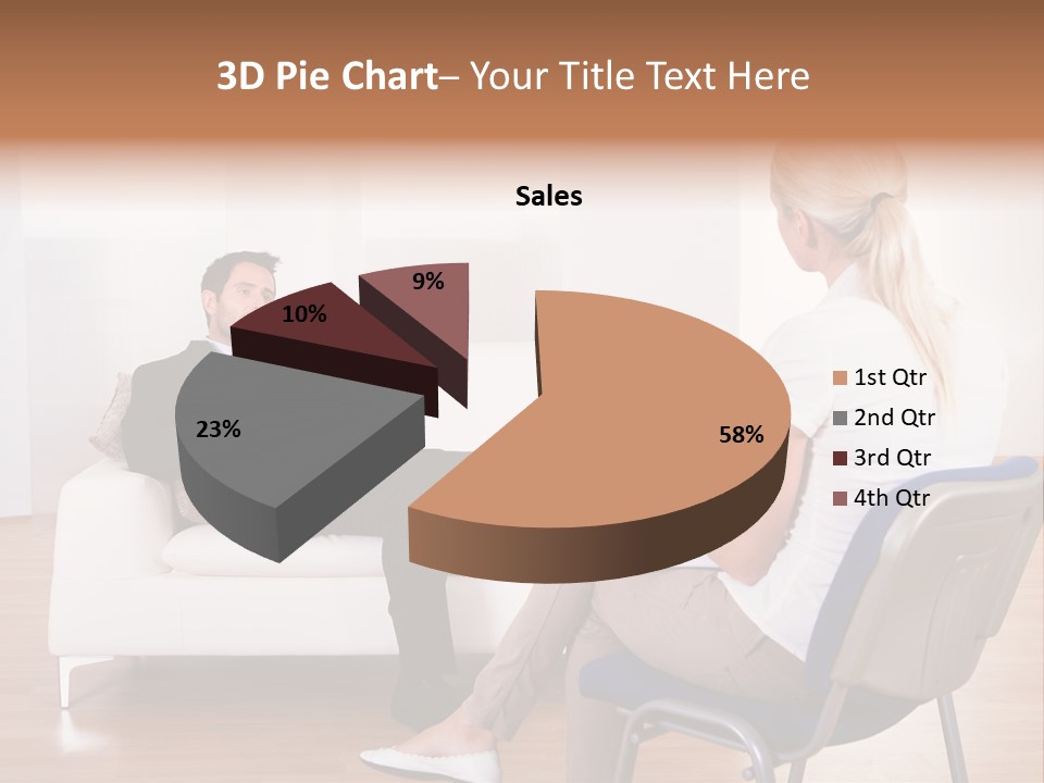 Depression Service Problem PowerPoint Template