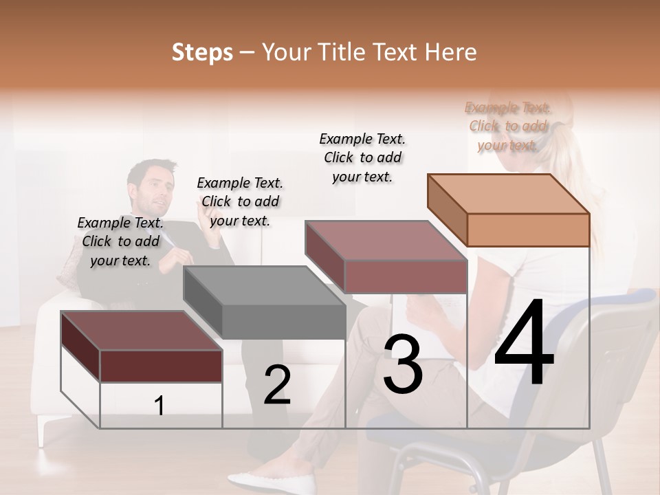 Depression Service Problem PowerPoint Template