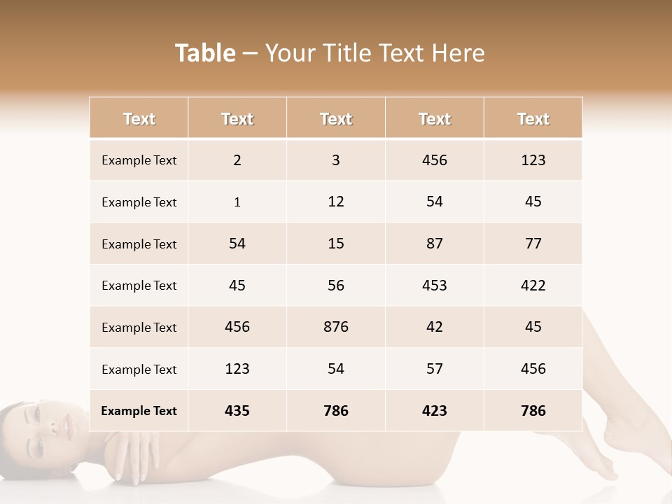 Nude Healthy Purity PowerPoint Template