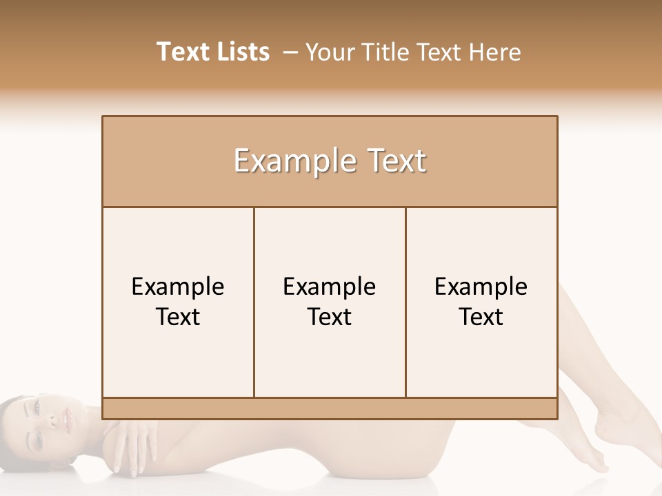 Nude Healthy Purity PowerPoint Template