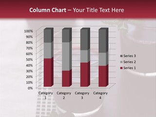 A Table Topped With Glasses Filled With Liquid PowerPoint Template