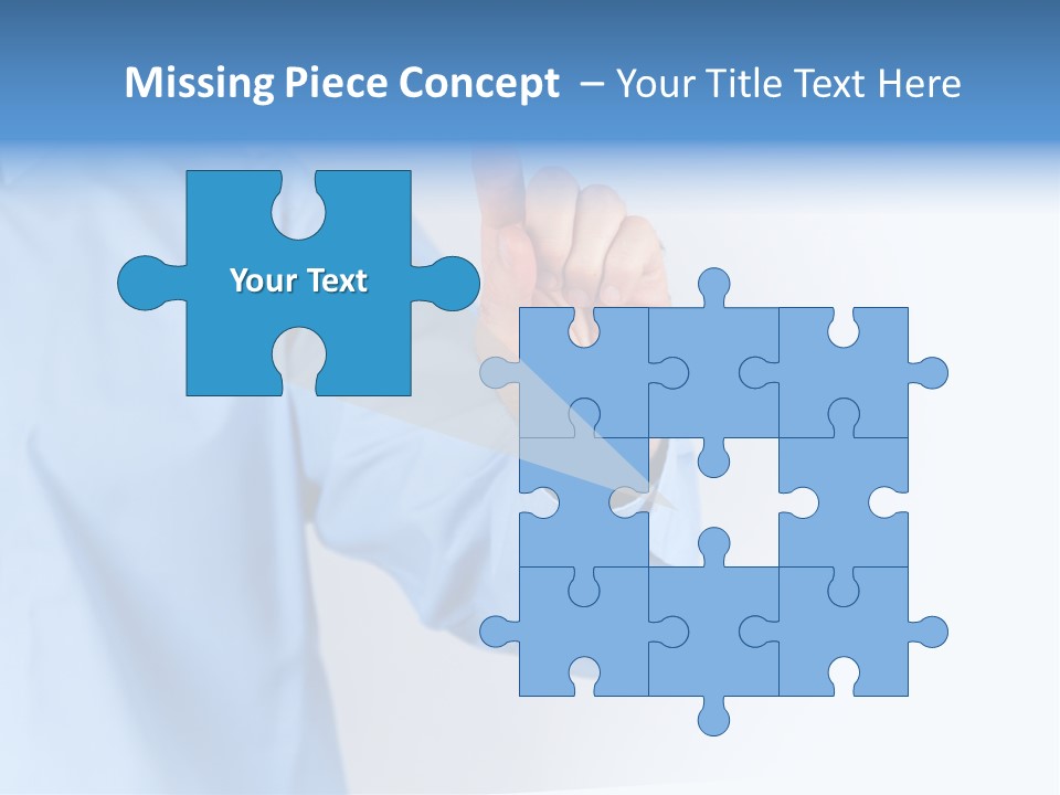 Ancient Bronze Blue PowerPoint Template