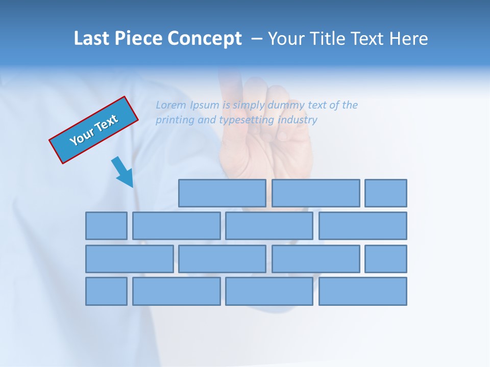 Ancient Bronze Blue PowerPoint Template