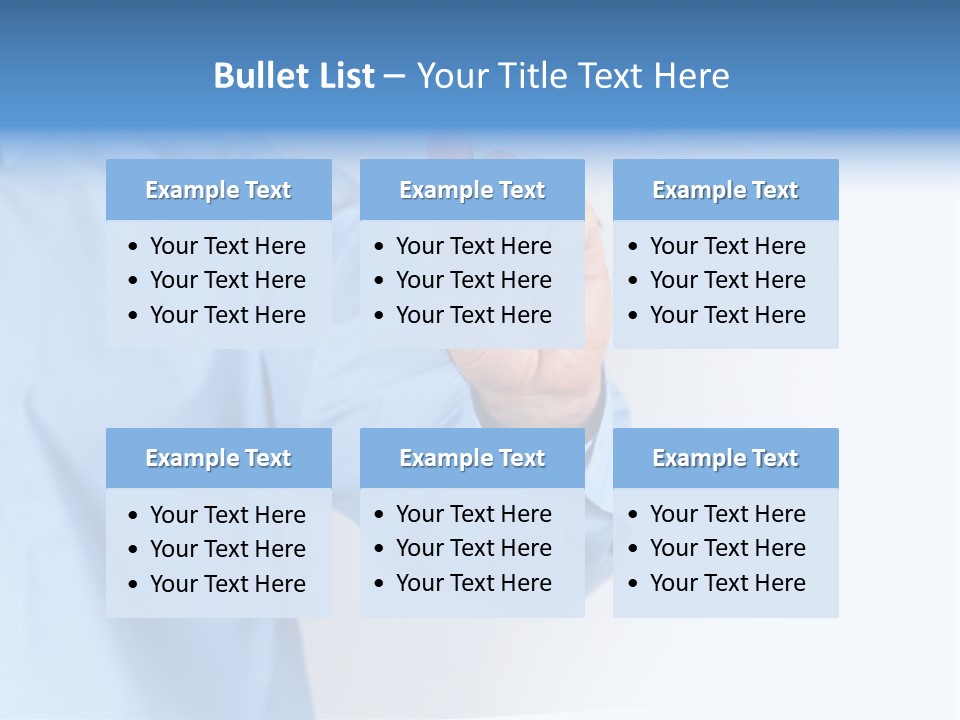 Ancient Bronze Blue PowerPoint Template