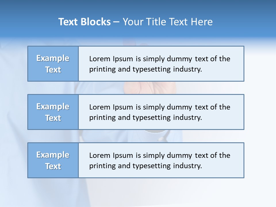 Ancient Bronze Blue PowerPoint Template