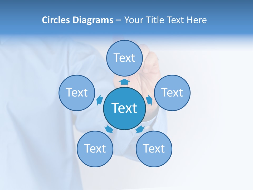 Ancient Bronze Blue PowerPoint Template