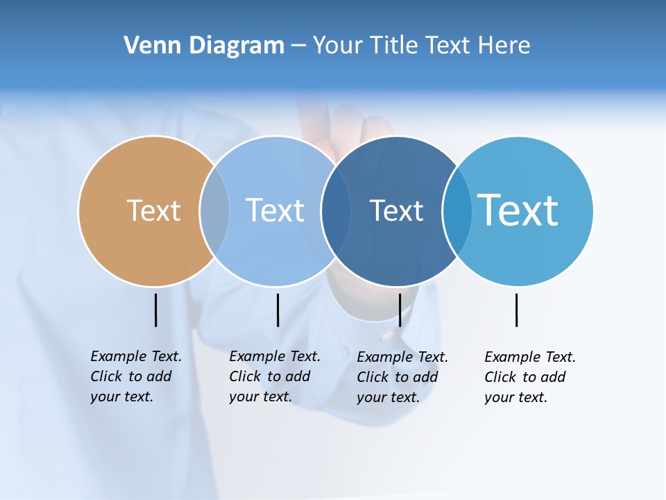 Ancient Bronze Blue PowerPoint Template