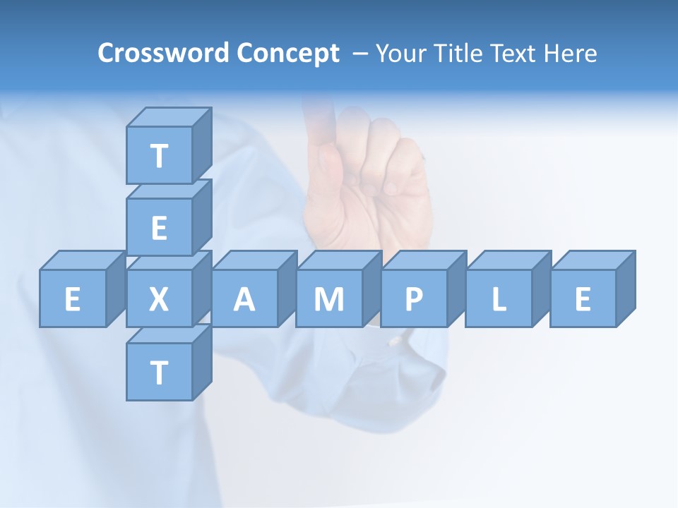 Ancient Bronze Blue PowerPoint Template