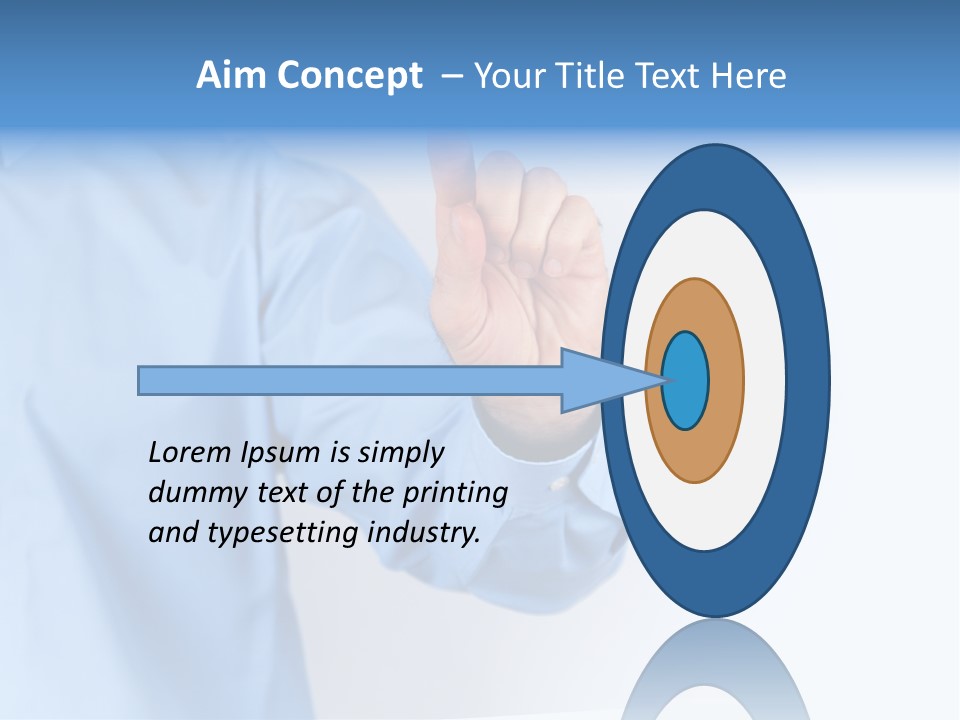 Ancient Bronze Blue PowerPoint Template