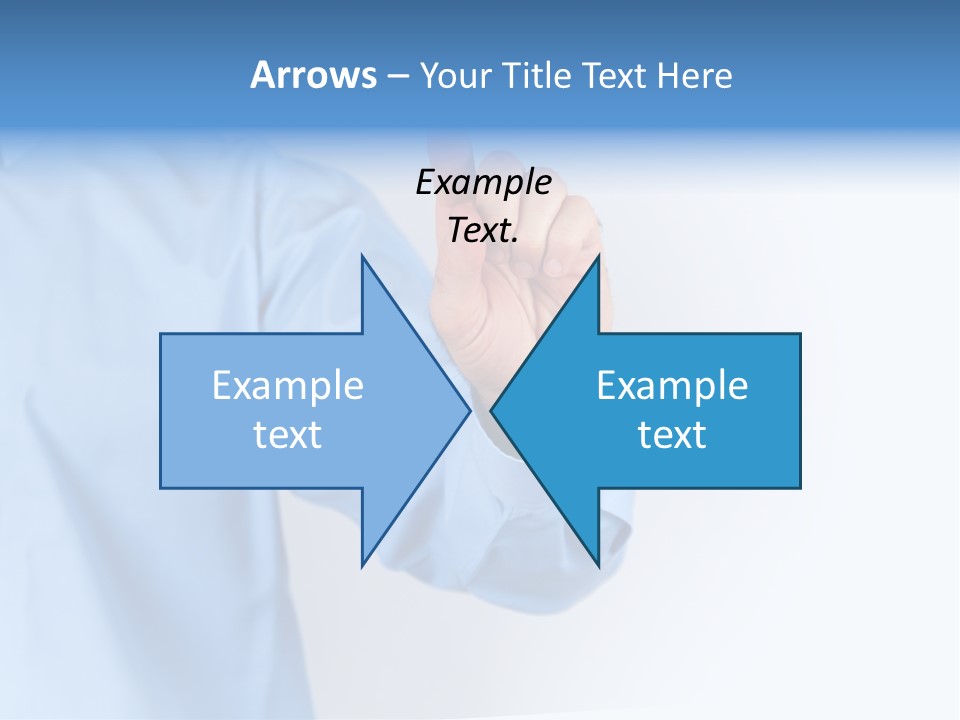 Ancient Bronze Blue PowerPoint Template