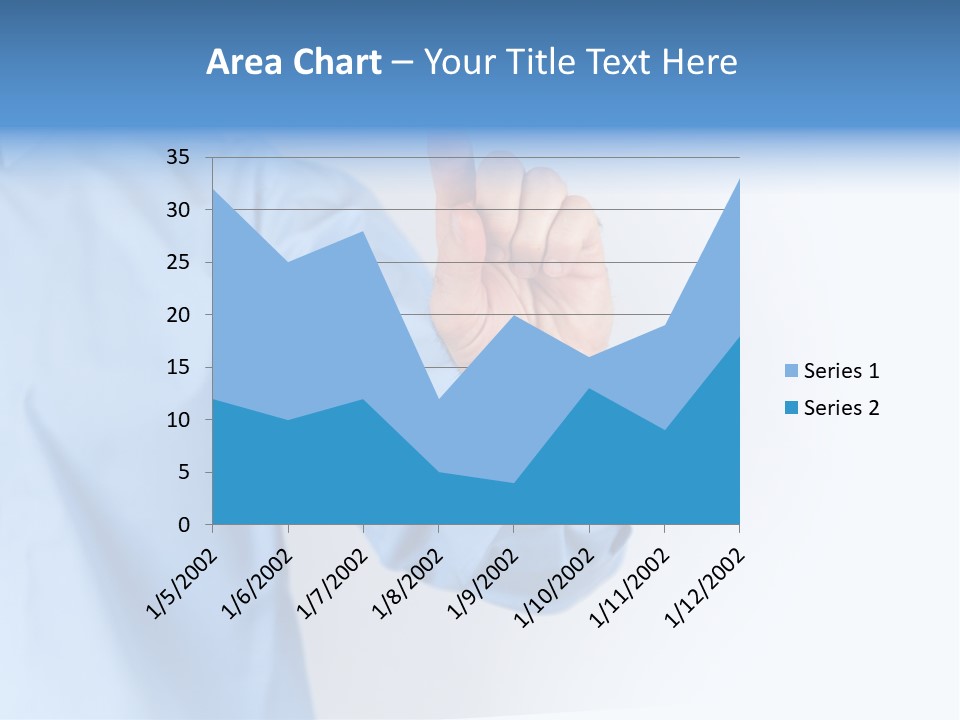 Ancient Bronze Blue PowerPoint Template