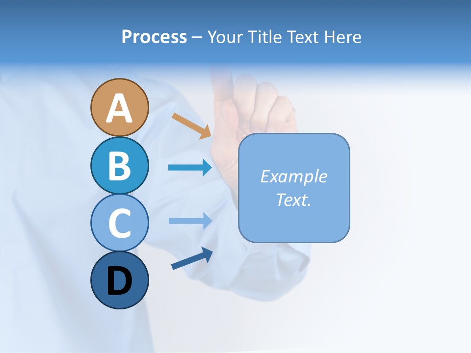 Ancient Bronze Blue PowerPoint Template