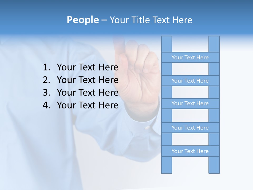 Ancient Bronze Blue PowerPoint Template