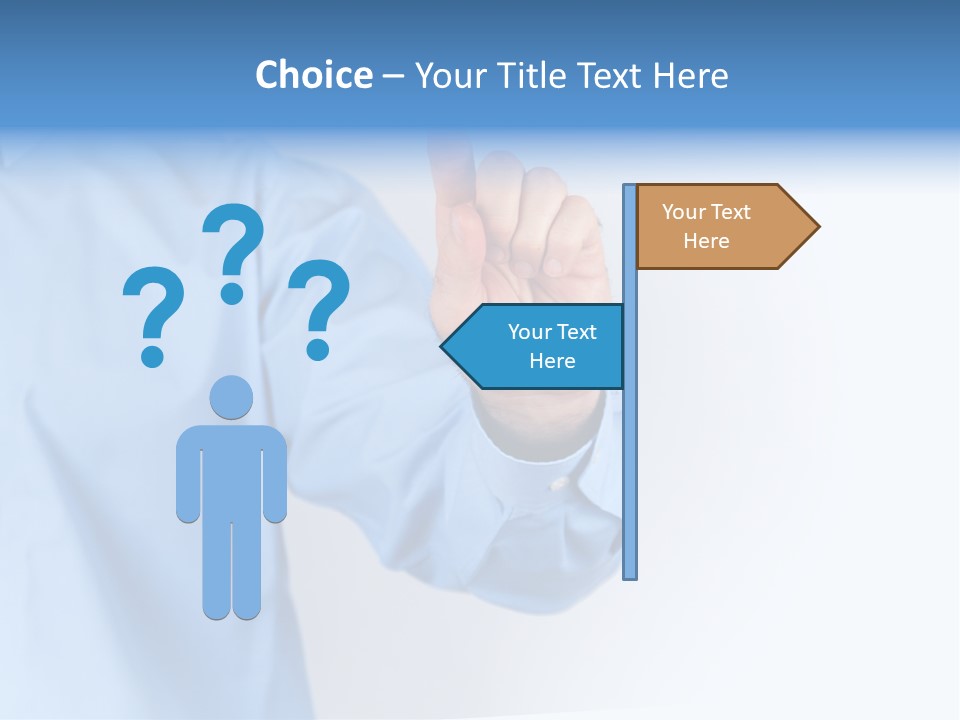 Ancient Bronze Blue PowerPoint Template