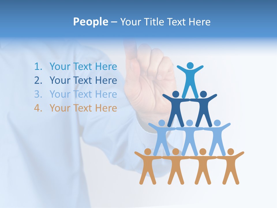 Ancient Bronze Blue PowerPoint Template