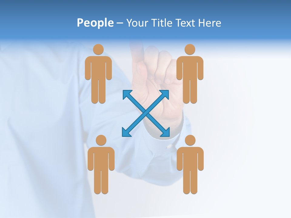 Ancient Bronze Blue PowerPoint Template