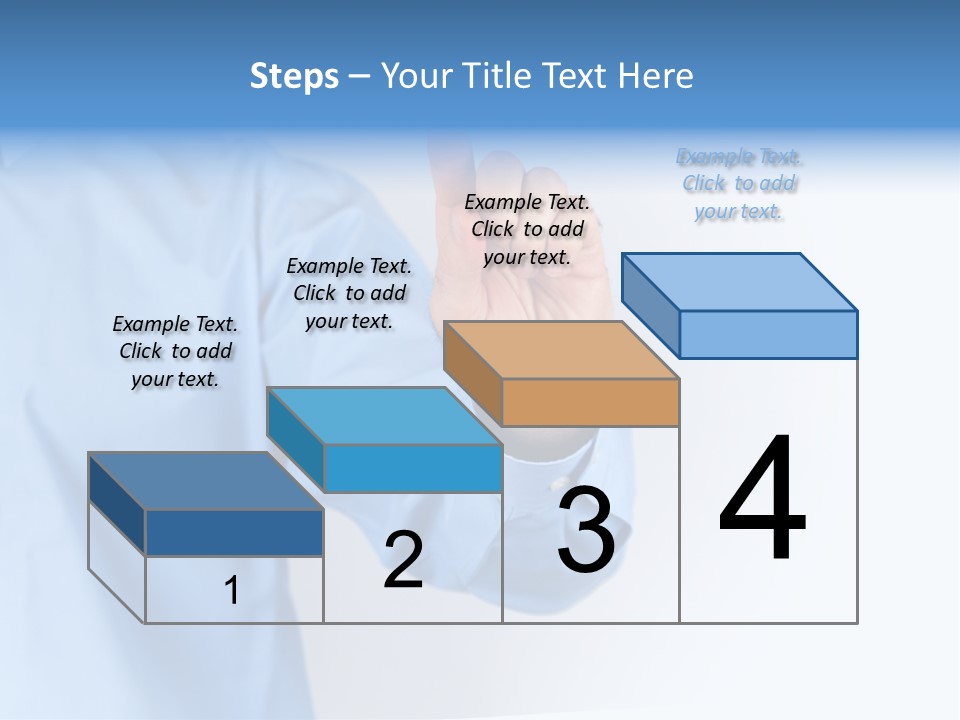 Ancient Bronze Blue PowerPoint Template