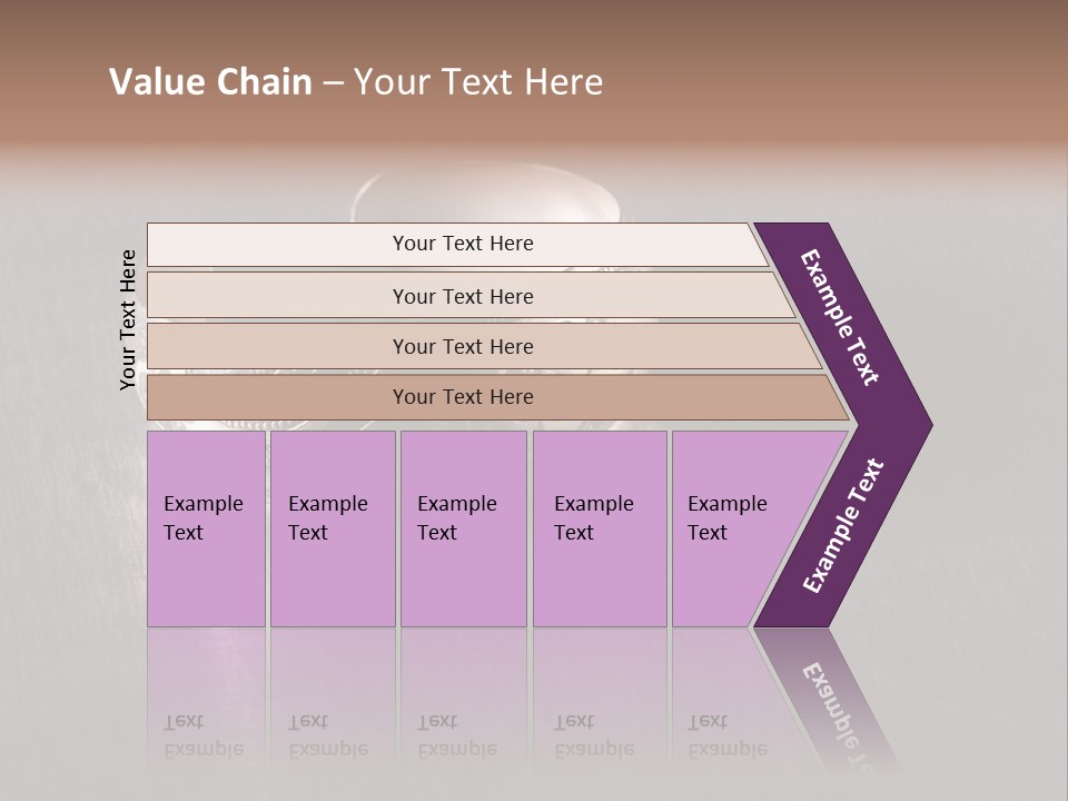 Ancient Bronze Blue PowerPoint Template