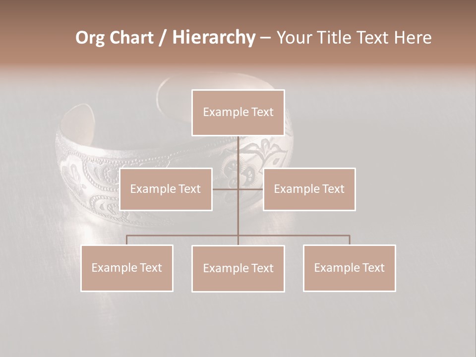 Ancient Bronze Blue PowerPoint Template