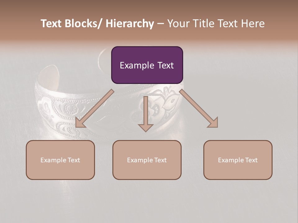 Ancient Bronze Blue PowerPoint Template