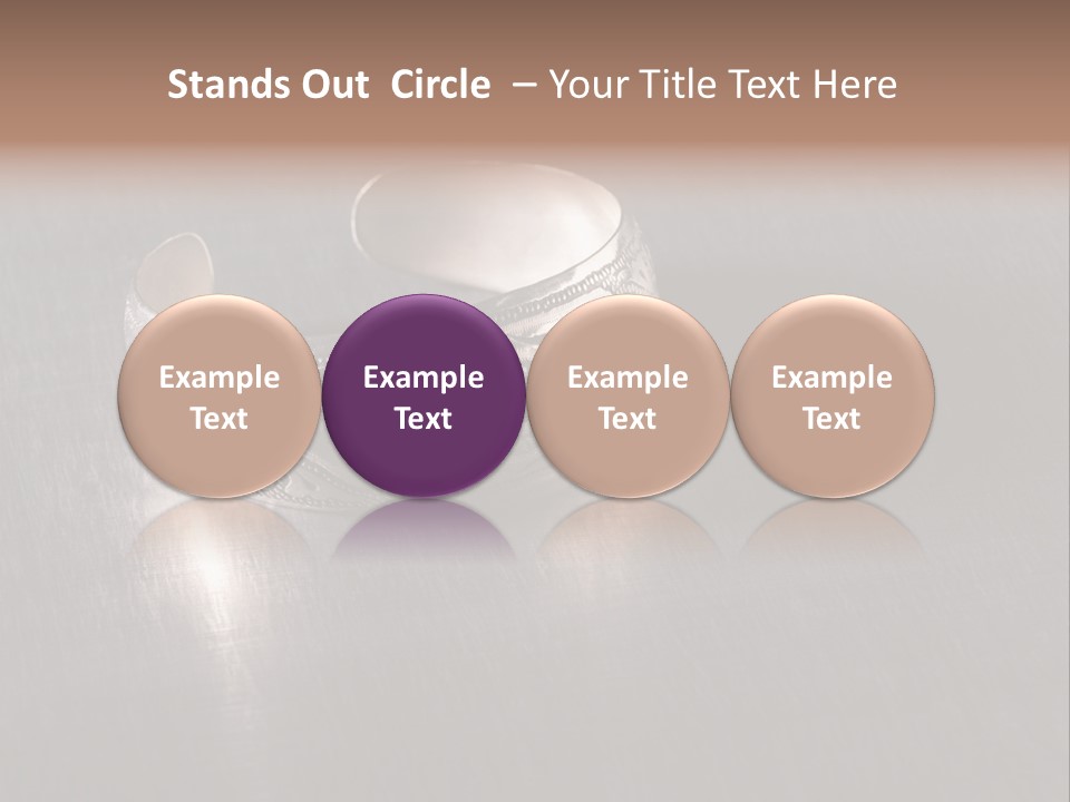 Ancient Bronze Blue PowerPoint Template