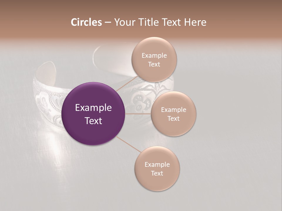 Ancient Bronze Blue PowerPoint Template