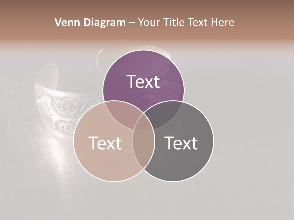 Ancient Bronze Blue PowerPoint Template